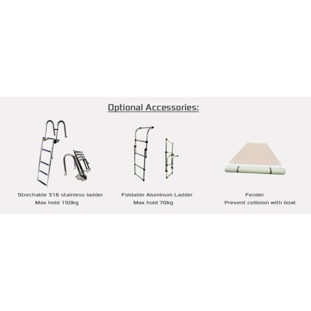 Wood Look Air Pontoon