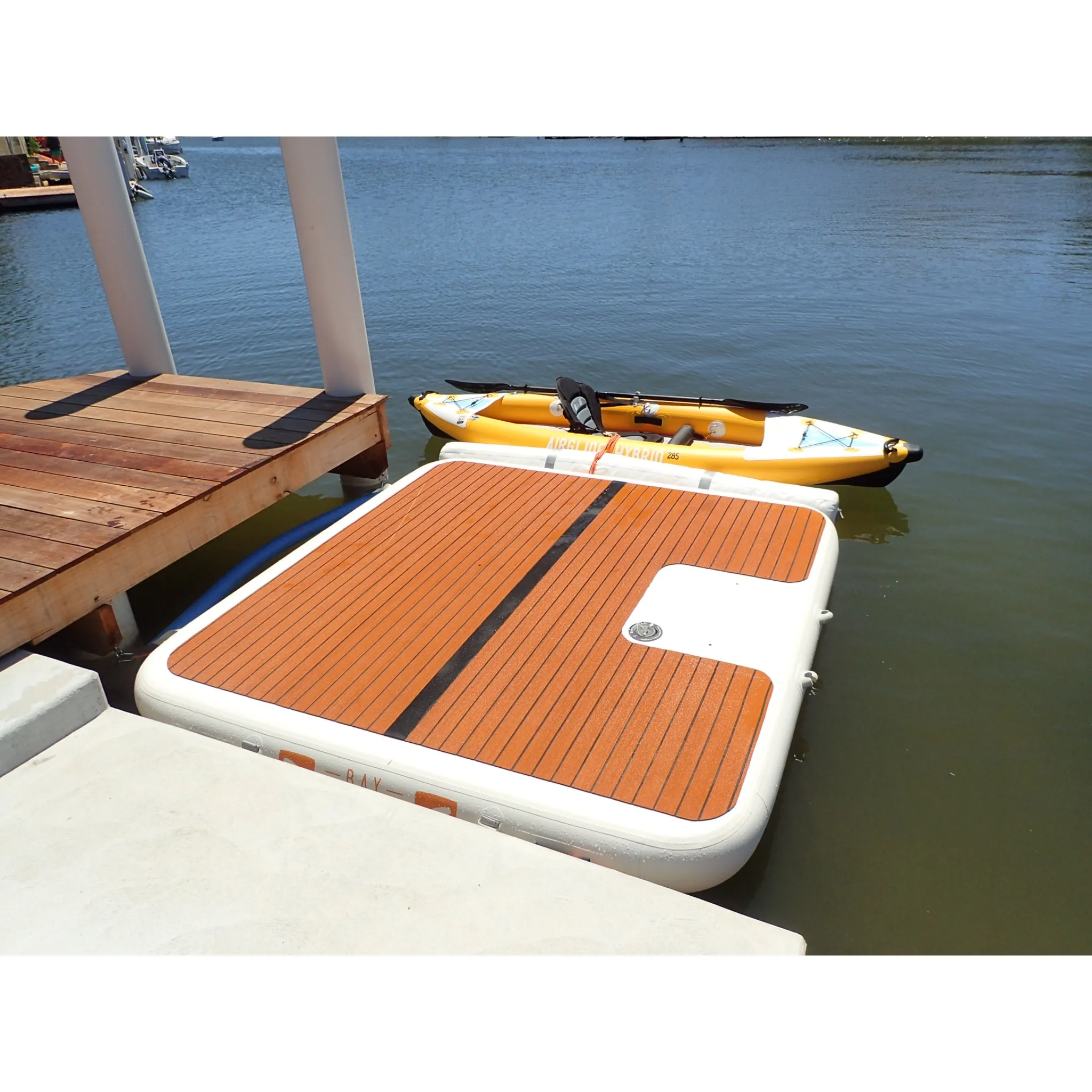 Wood Look Air Pontoon