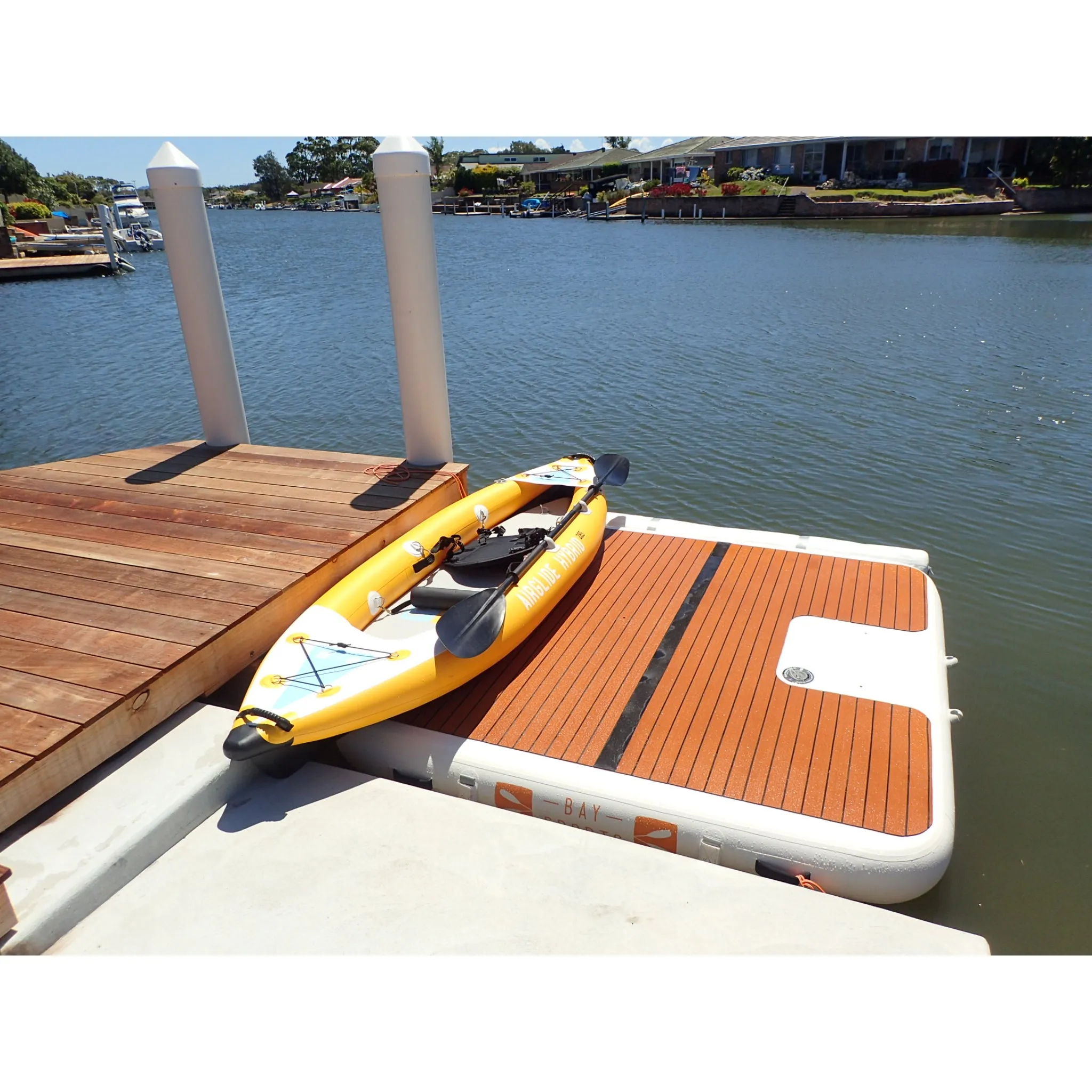 Wood Look Air Pontoon