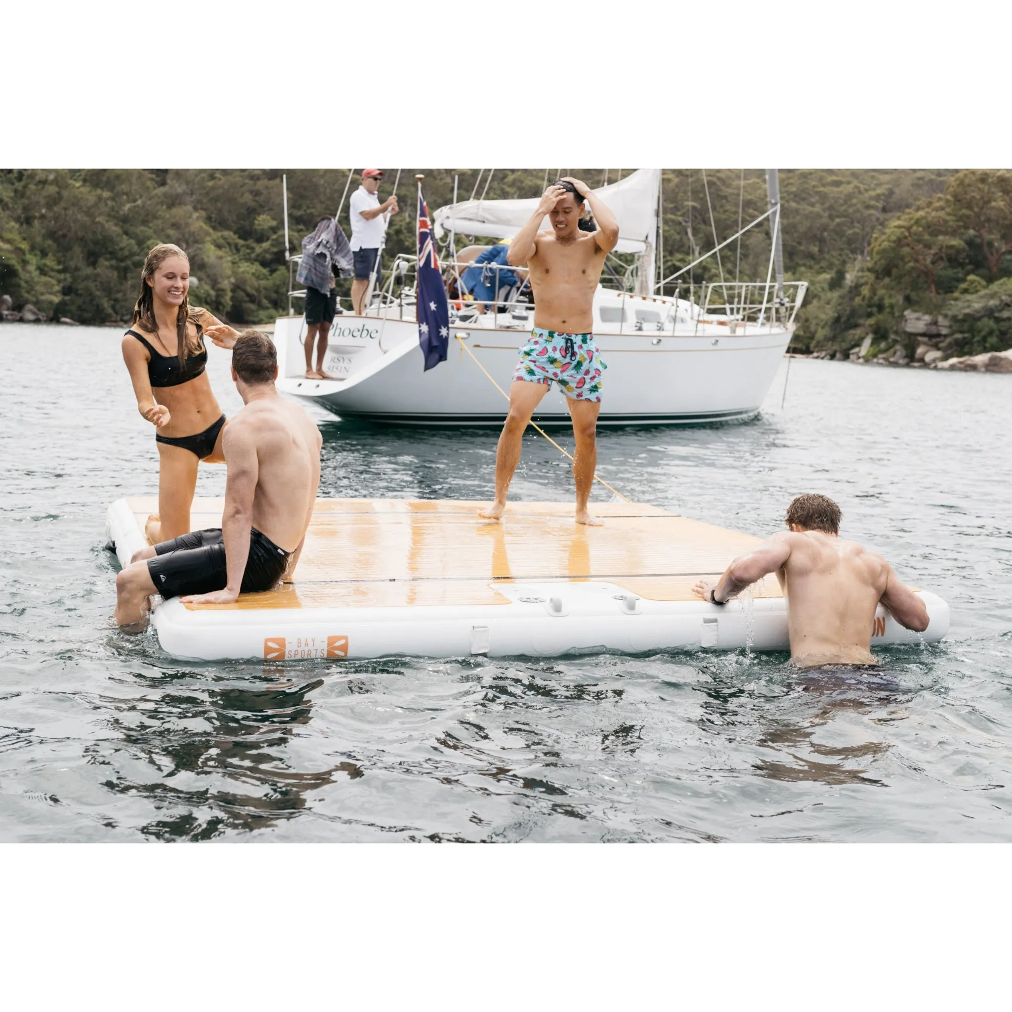 Wood Look Air Pontoon