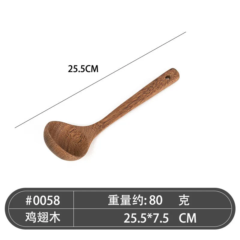 Wooden Spoons for Cooking 13 Pcs Natural Teak Wooden Kitchen Utensils Set Wooden Spatulas for Cooking