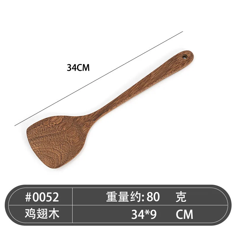 Wooden Spoons for Cooking 13 Pcs Natural Teak Wooden Kitchen Utensils Set Wooden Spatulas for Cooking