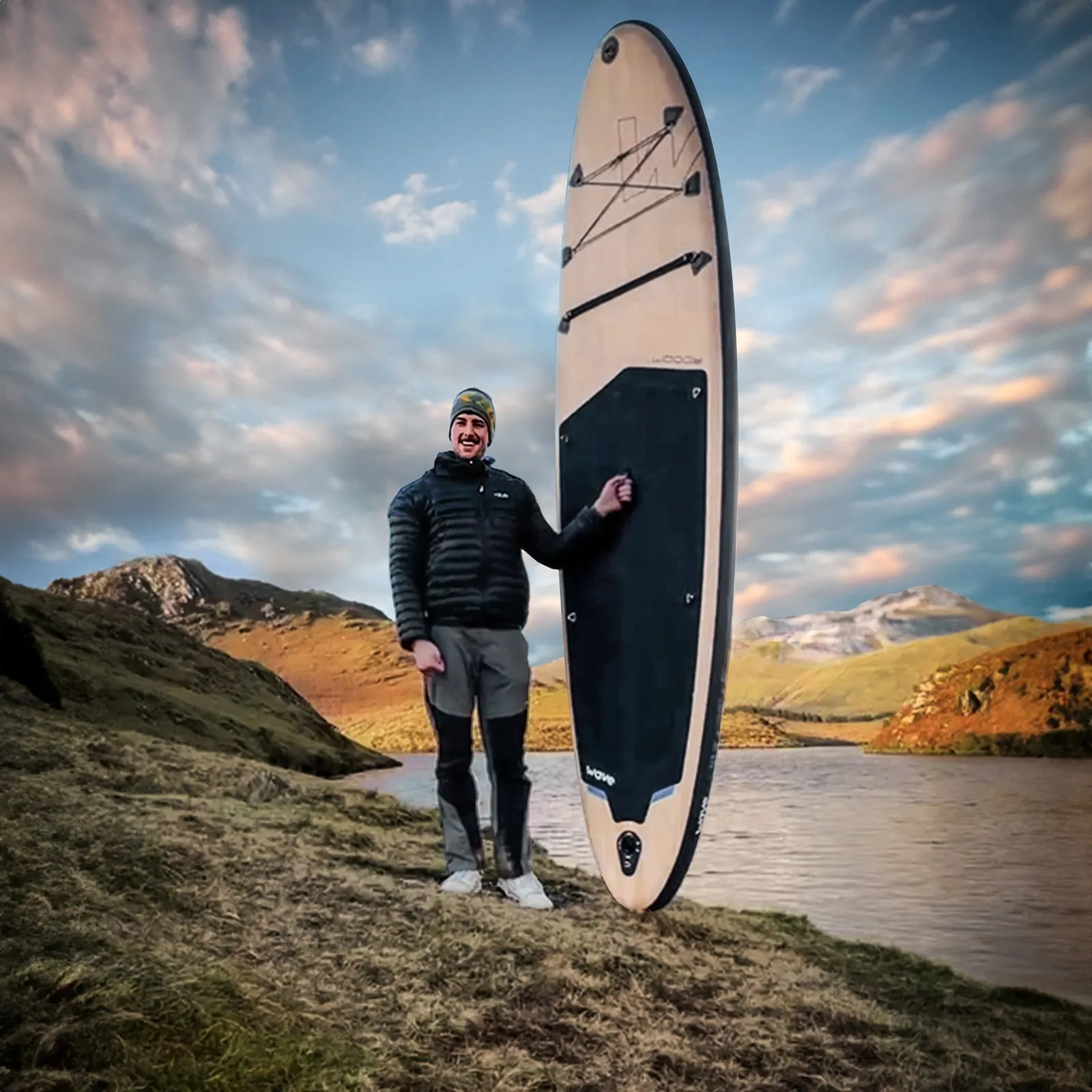 Woody 2.0 SUP | Inflatable Paddle Board | 10'9ft | Aqua