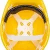 WORKSITE Helmet – High-Quality ABS Safety Helmet. Hard Hat Lock Light ABS Safety Helmet Yellow. Cap Style Helmet with 4-Point Adjustable Ratchet. Suspension For Work, Home, and General Headwear Protection.  WT9316