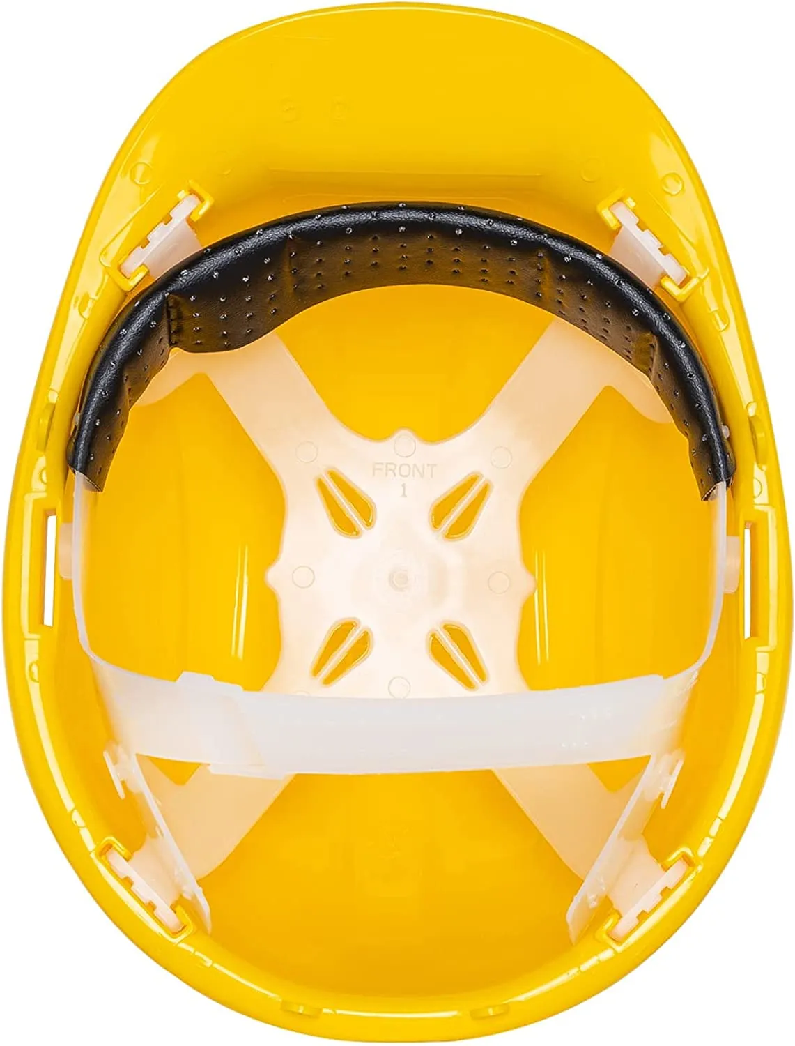 WORKSITE Helmet – High-Quality ABS Safety Helmet. Hard Hat Lock Light ABS Safety Helmet Yellow. Cap Style Helmet with 4-Point Adjustable Ratchet. Suspension For Work, Home, and General Headwear Protection.  WT9316