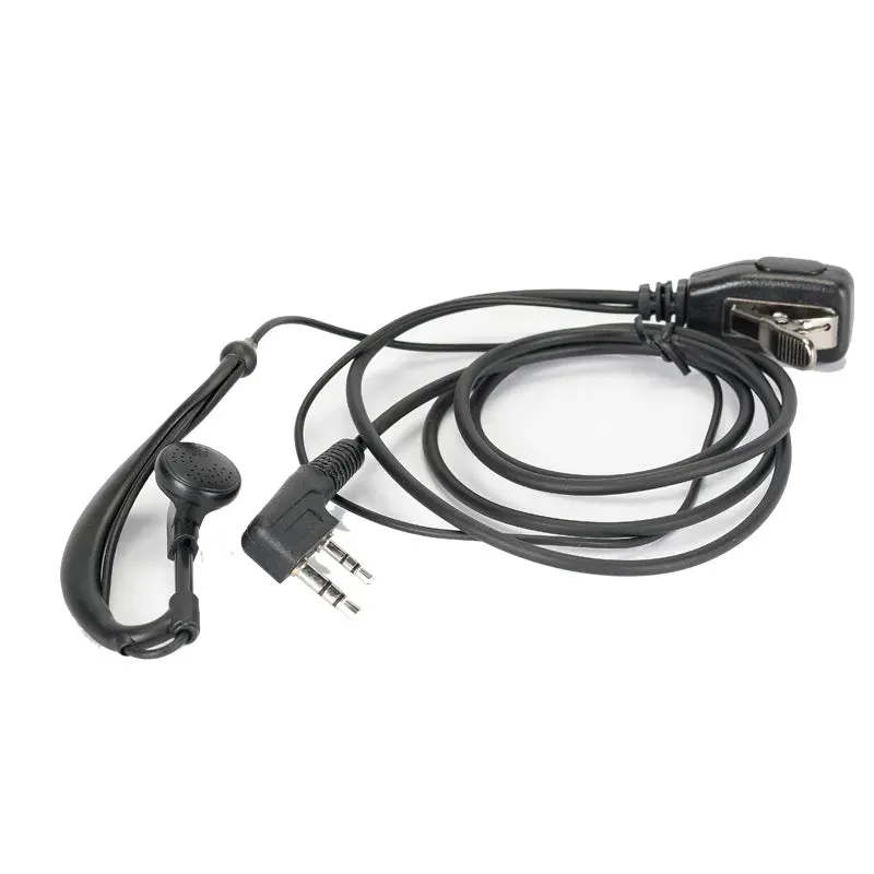 WOUXUN Two Way Radio Earpiece Loud Clear EarhooK Two Way Radio Earphone with PTT