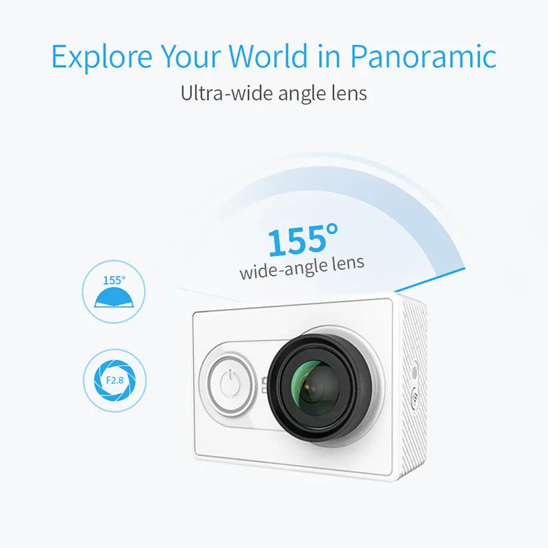 YI Action Camera 1080P 16.0MP 155 degree Ultra-wide Angle Sports Mini Camera