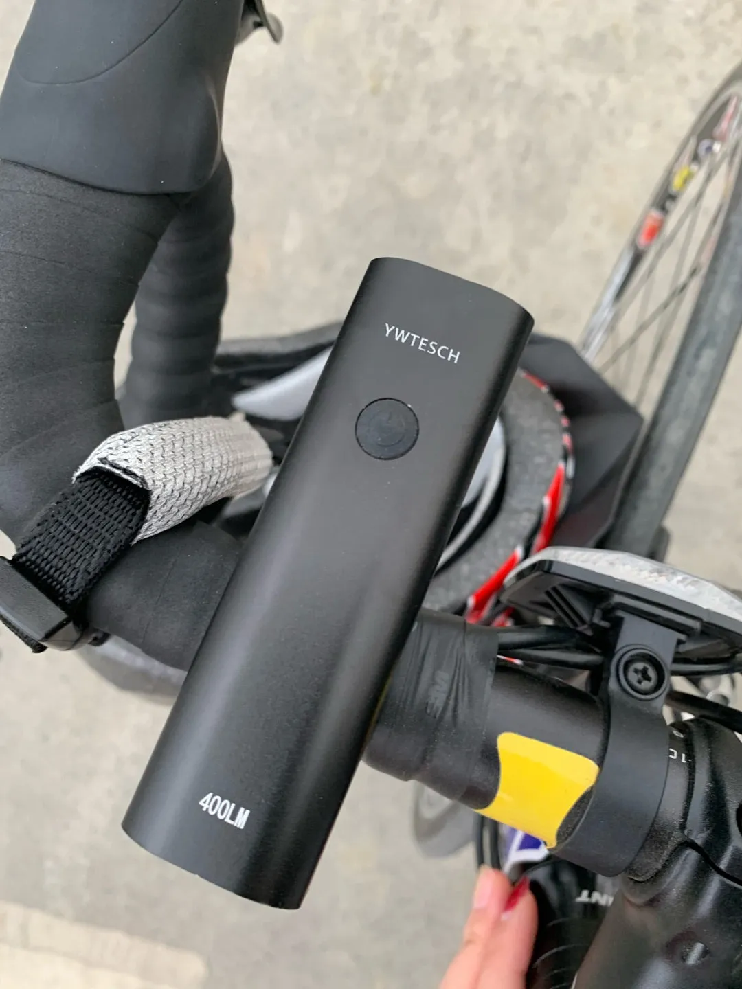 YWTESCH Bicycle lamps,350 lumen LED sensor for bicycle lights