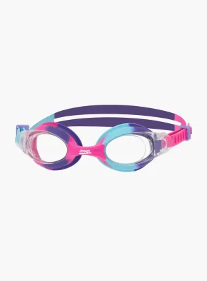 Zoggs Little Bondi Swimming Goggles in Aqua/Purple